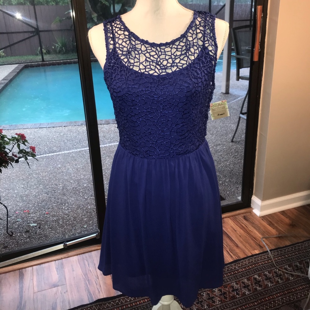 Nikibiki royal blue dress